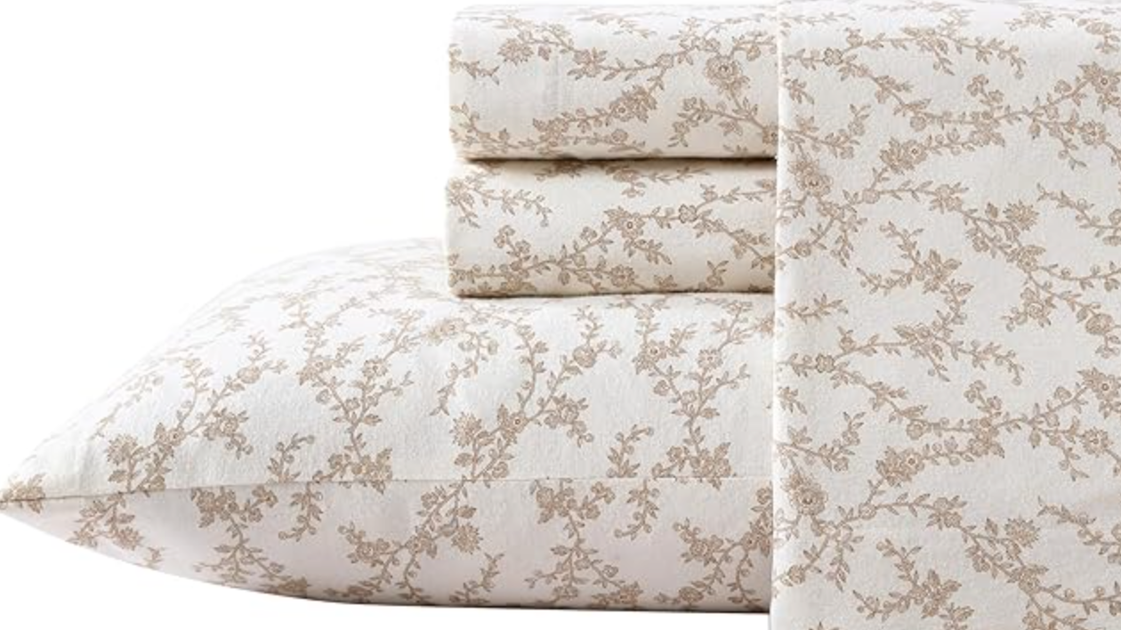 Sheet Set, Cotton Flannel Bedding, Brushed for Extra Softness & Comfort